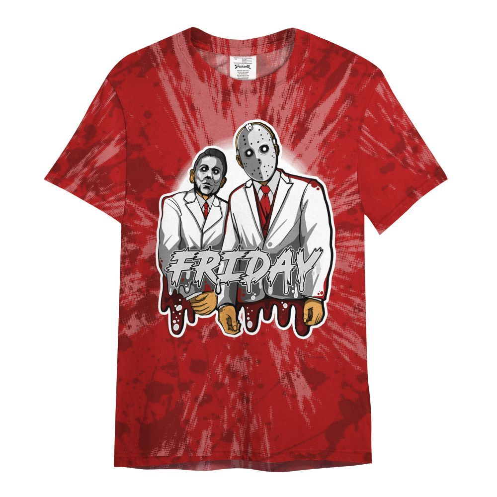Shirt To Match Red Taxi 12s - Friday Halloween Graphic Luxury All Over Print