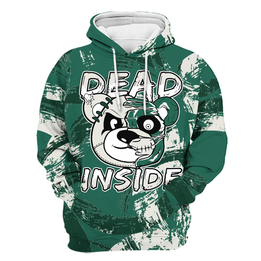 Hoodie To Match Oxidized Green 4s - Lifeless Bear Circle Slpash All Over Print