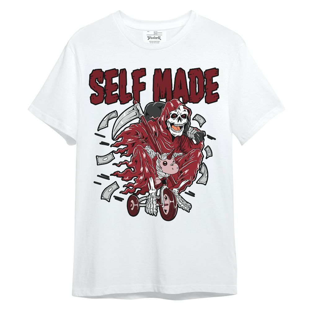 Shirt To Match High Black Toe Reimagined 1s - Self Make Skeleton Unisex Shirt