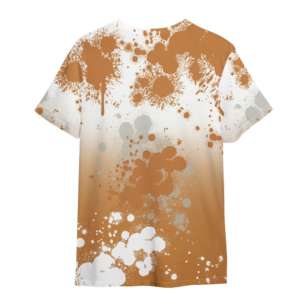 Shirt To Match Dunk Low Nature Wheat Suede - God Blessed Ink Drip All Over Print