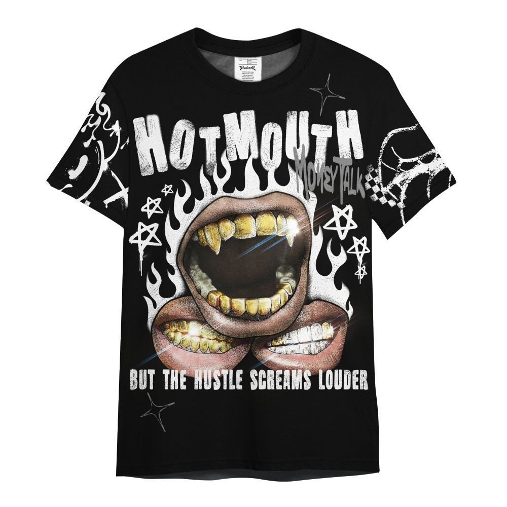 Shirt To Match Black Chrome 6s - Mouth Burning Street Style All Over Print