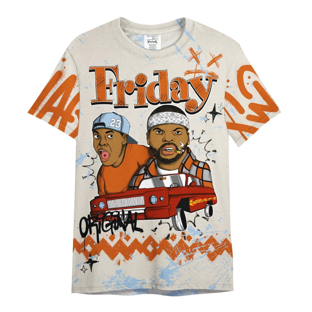 Shirt To Match SE Craft 5s - Friday Sneaker Crayon All Over Print