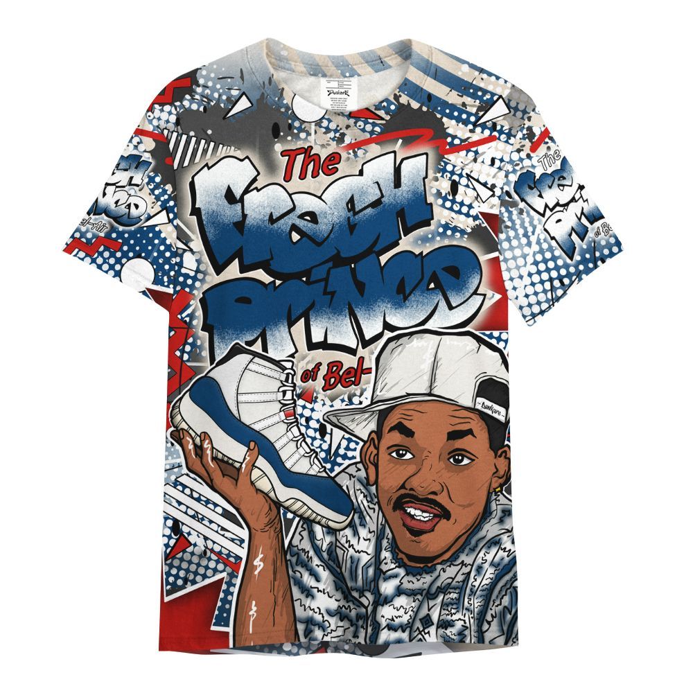 Shirt To Match Retro Rare Air 11s - Fresh Sneaker 90s All Over Print