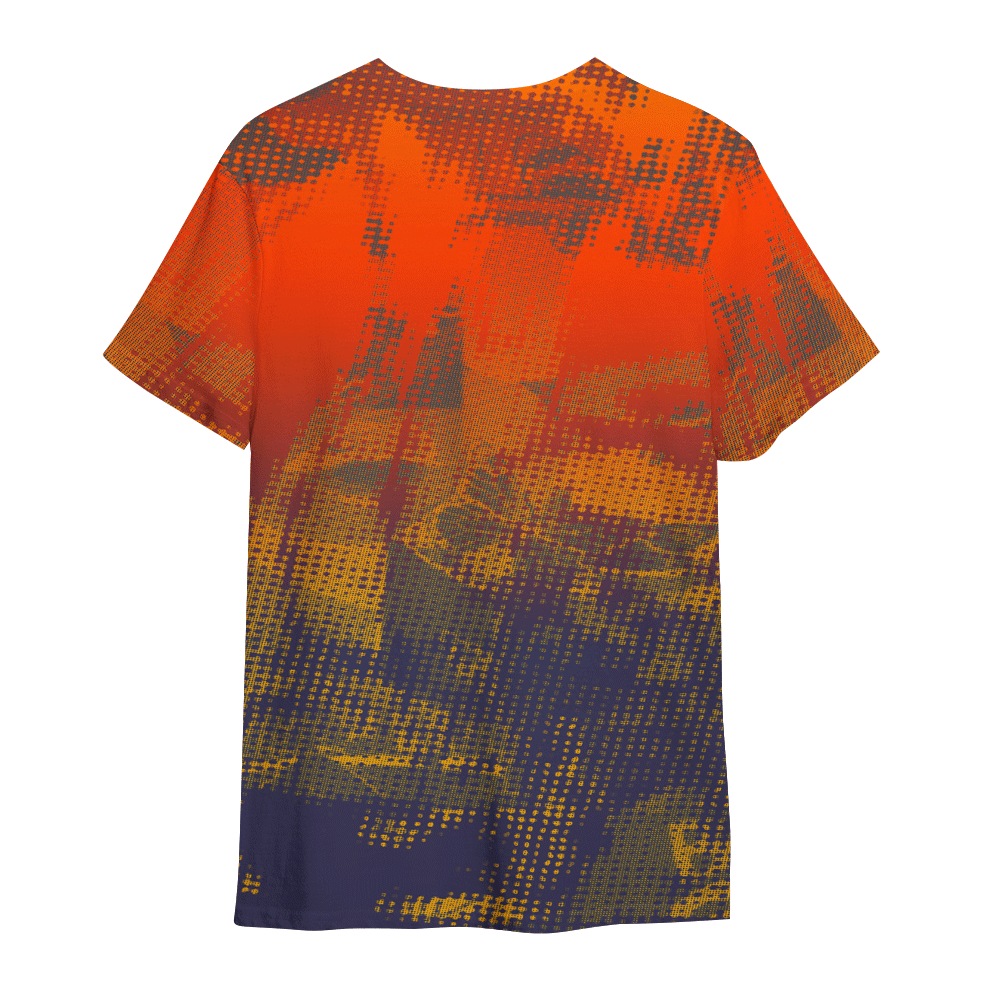 Shirt To Match Rio 3s - Black Sugarcream Unique Letter Pattern Shirt Unisex