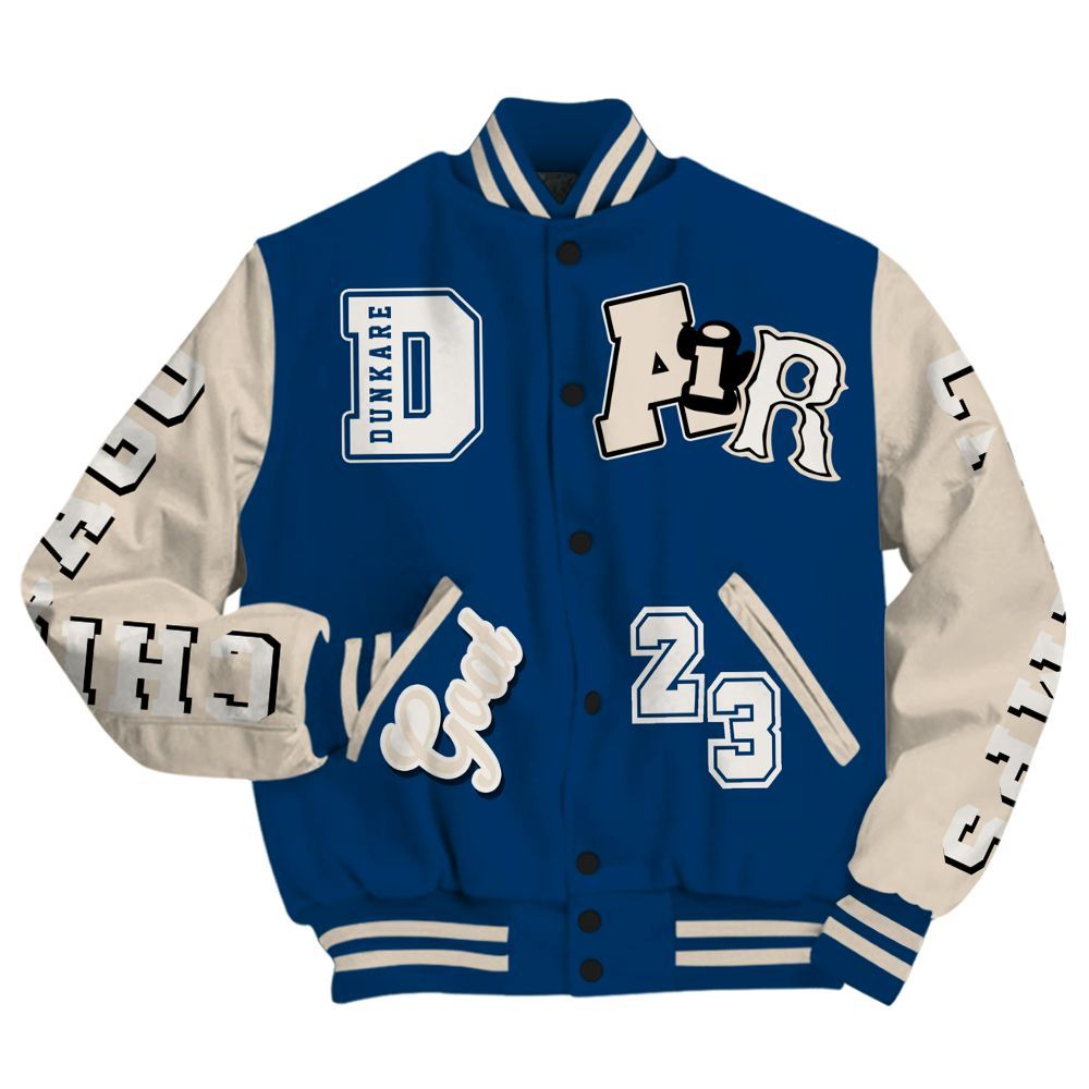 Varsity Jacket To Match Retro Rare Air 11s - AIR Number 23 GOAT All Over Print