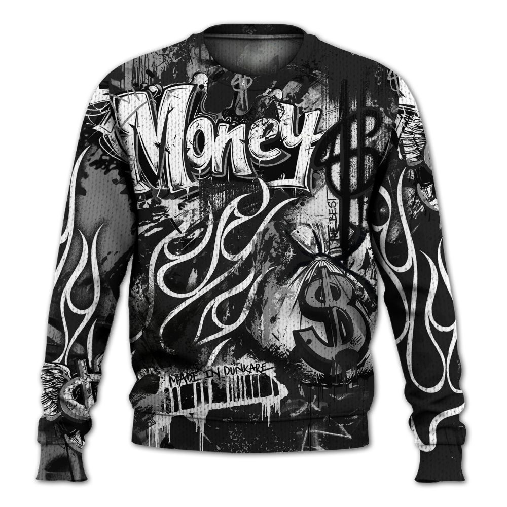 Knitted Sweater To Match White Thunder 4s - The Best Money