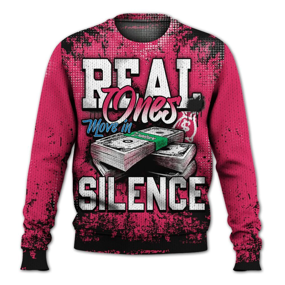Sweater To Match Ja 3 Kool Aid - Move In Silence Money Street Retro Graphic