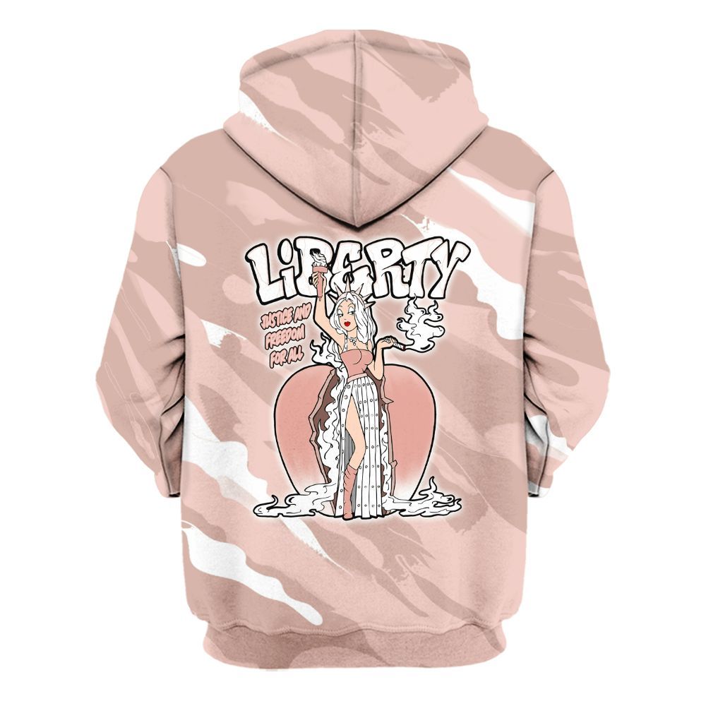 Hoodie To Match Low Legend Pink 11s - Midwest Cartoon Colored All Over Print