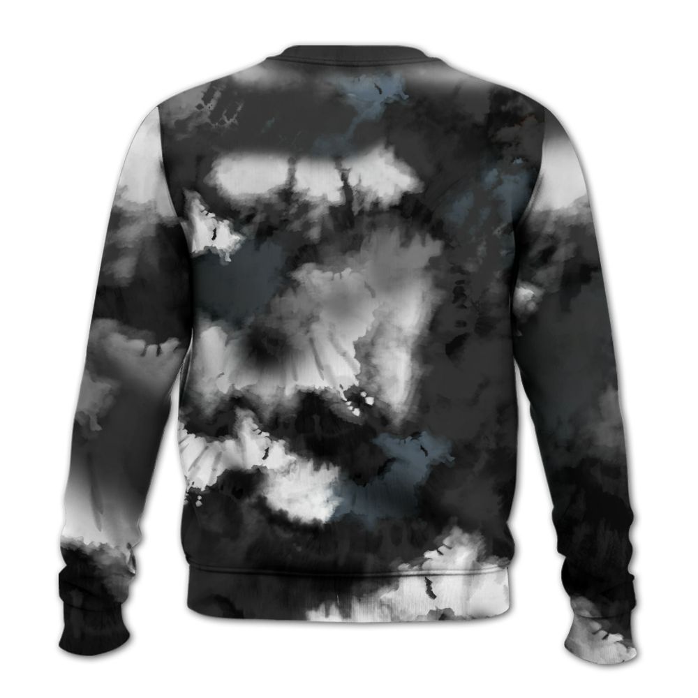 Sweatshirt To Match Black Chrome 6s - SNEAKER Girl Money Drip Tie Dye All Over Print