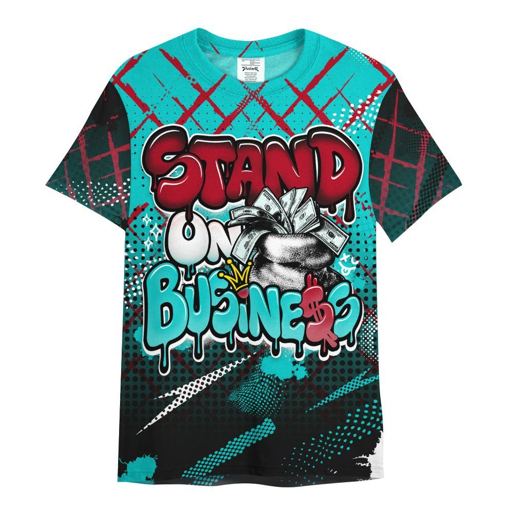 Shirt To Match Air Griffey Max 1 Freshwater - Halftone Stand Business Dripping All Over Print