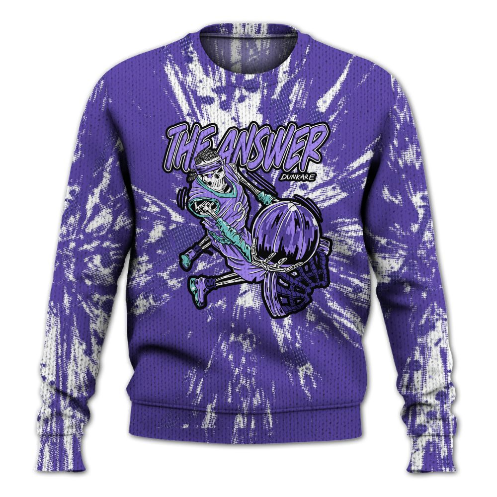 Knitted Sweater To Match Low Hornets 1s - The Answer Skeleton Luxury