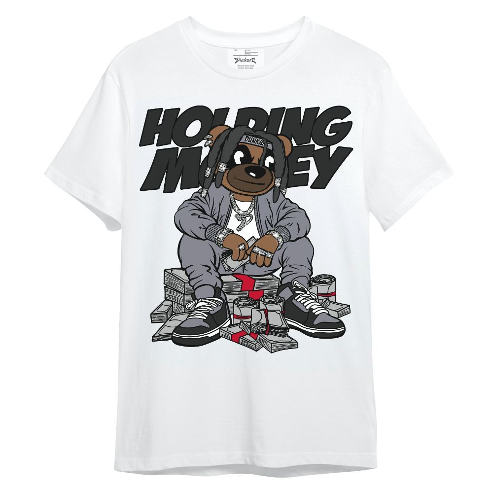 Shirt To Match Retro Black Flint 13s - Possessing Moneys Bear Unisex Shirt
