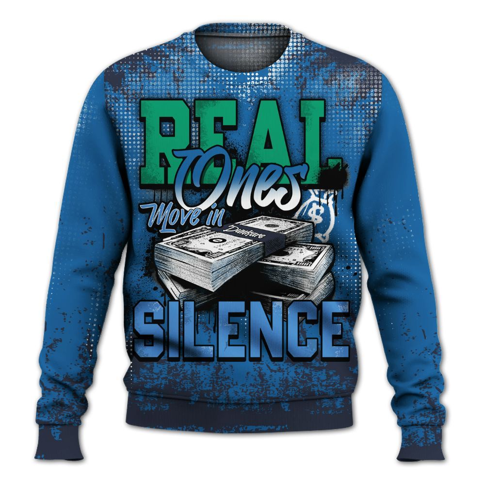 Sweatshirt To Match 95 Big Bubble Slate - Move In Silence Money Street Retro All Over Print