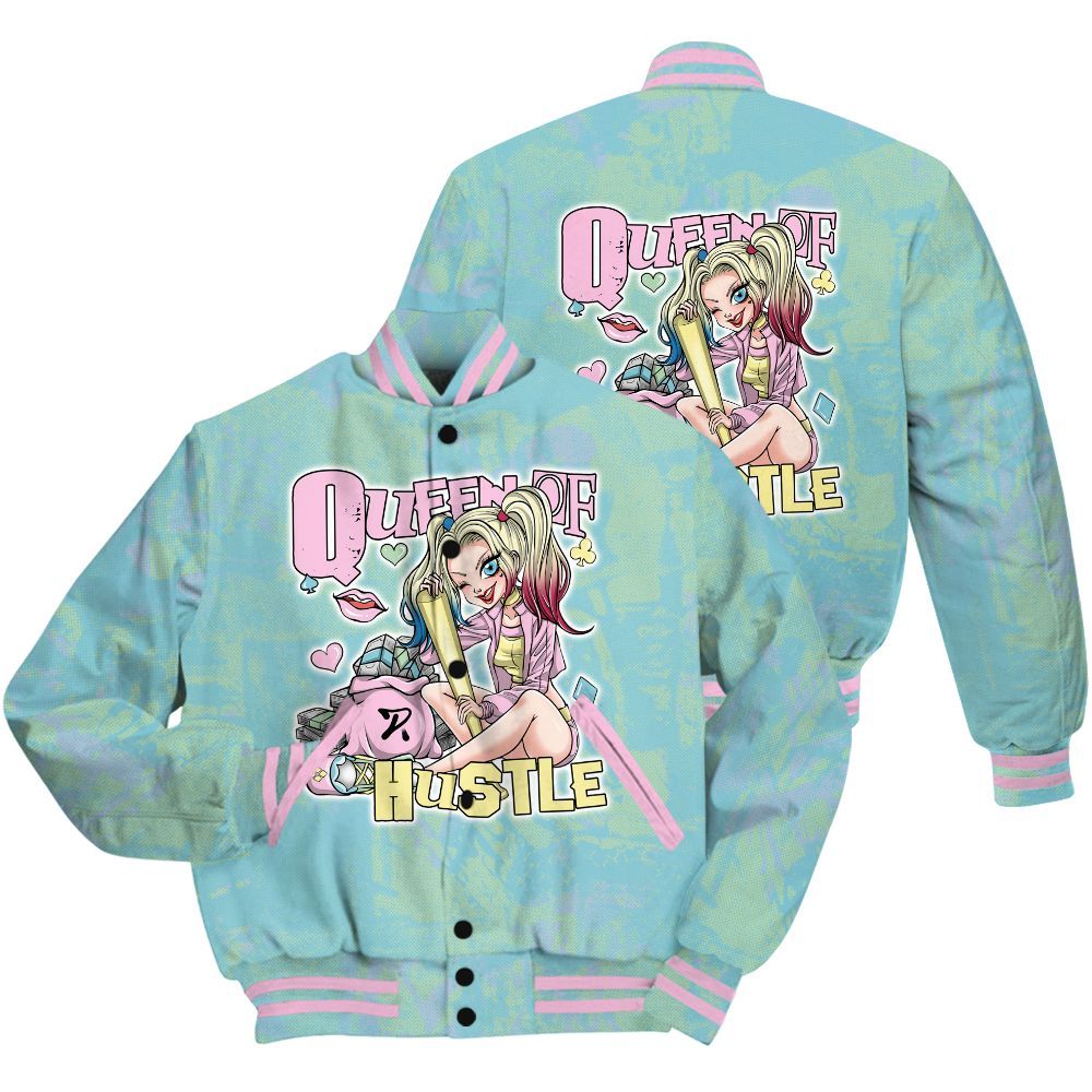 Varsity Jacket To Match SB Dunk Low Visty Shirt - Hustles Quiinn Heart Grunge All Over Print