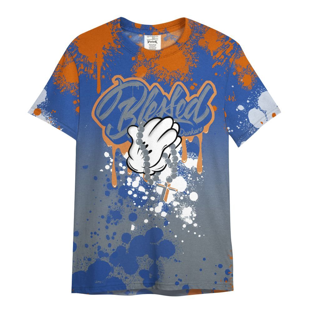 Shirt To Match RS-X GS League - God Blessed Ink Drip All Over Print
