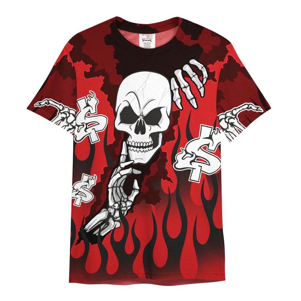 Shirt To Match Low Bred 11s - Ones Move In Silence Graphic Trapped All Over Print