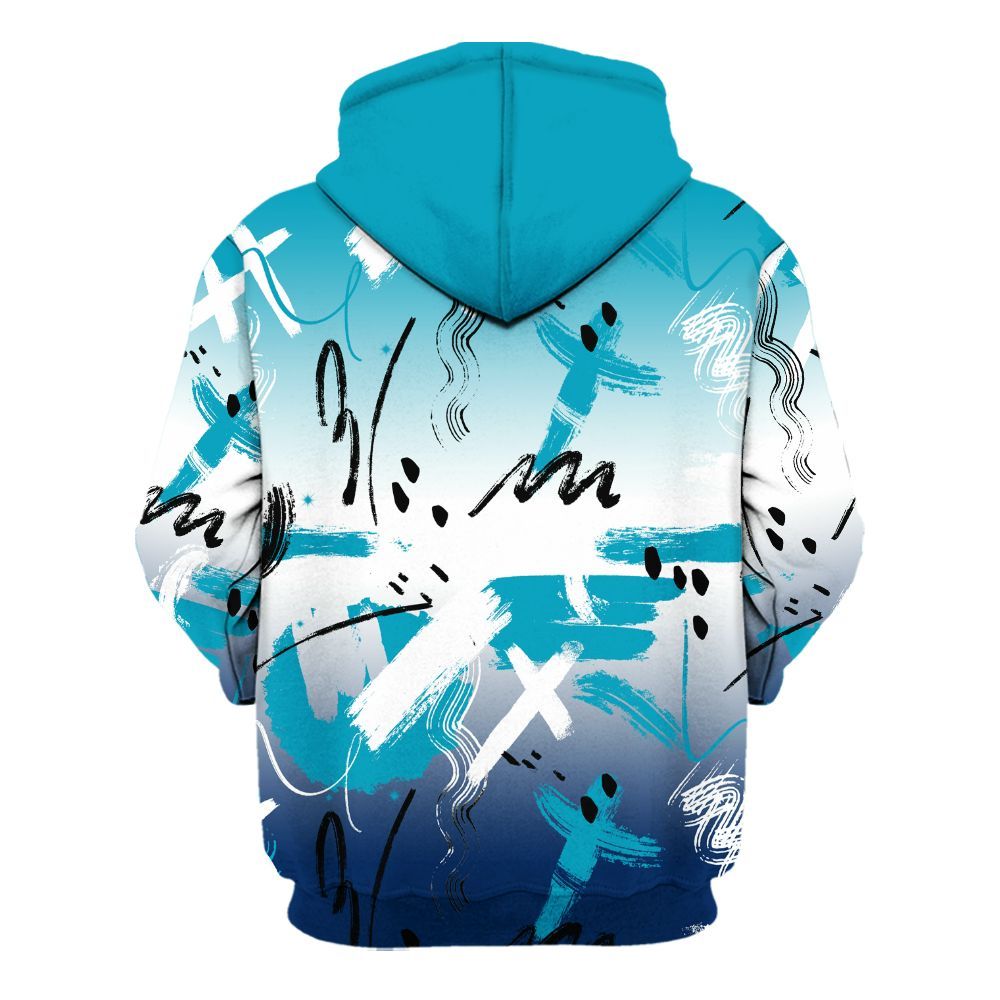 Hoodie To Match Kobe 5 X-Ray - Money Hustle Grind Pray All Over Print