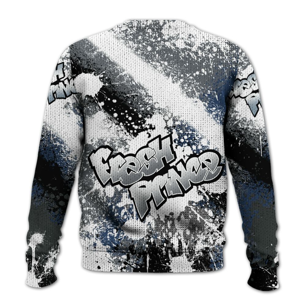 Sweater To Match Flint Grey 9s - Fresh Sneaker Lick Graphic