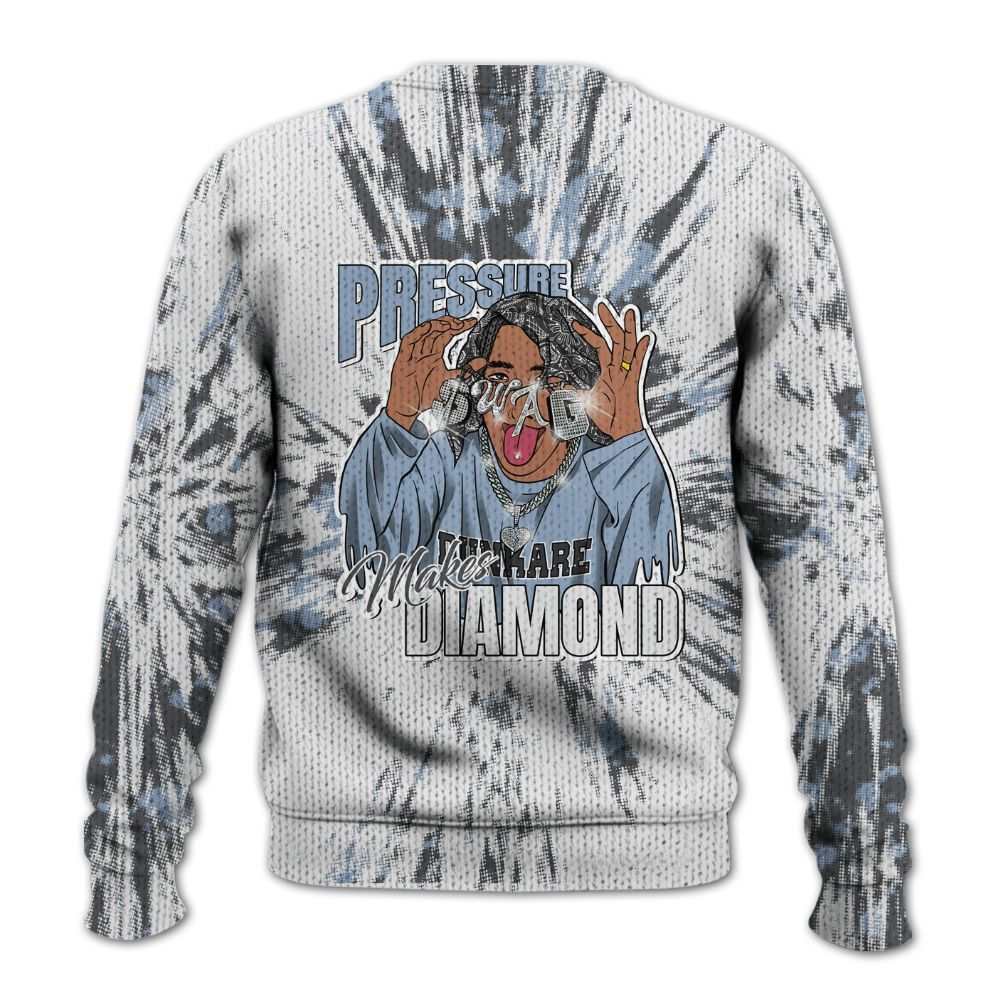 Knitted Sweater To Match Reverse Black White 6s - Pressures Makes Knitted Sweater To Match Lux