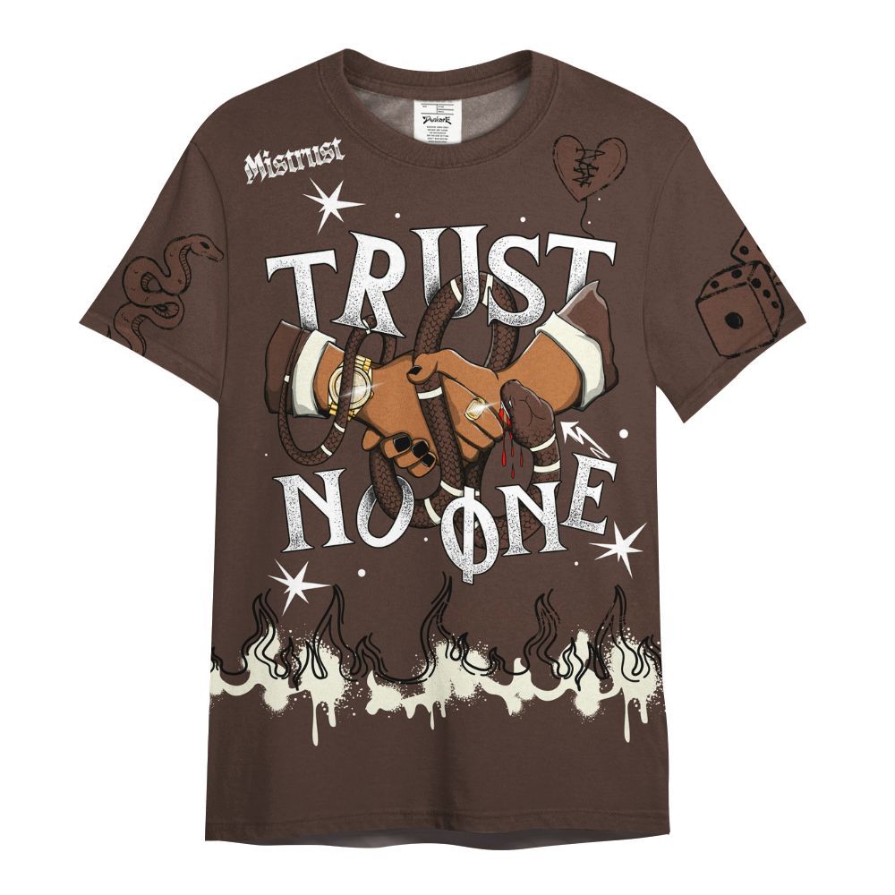 Shirt To Match SoleFly Cafecito 12s - Trust No One Snake-Bite Doodle Crayon All Over Print