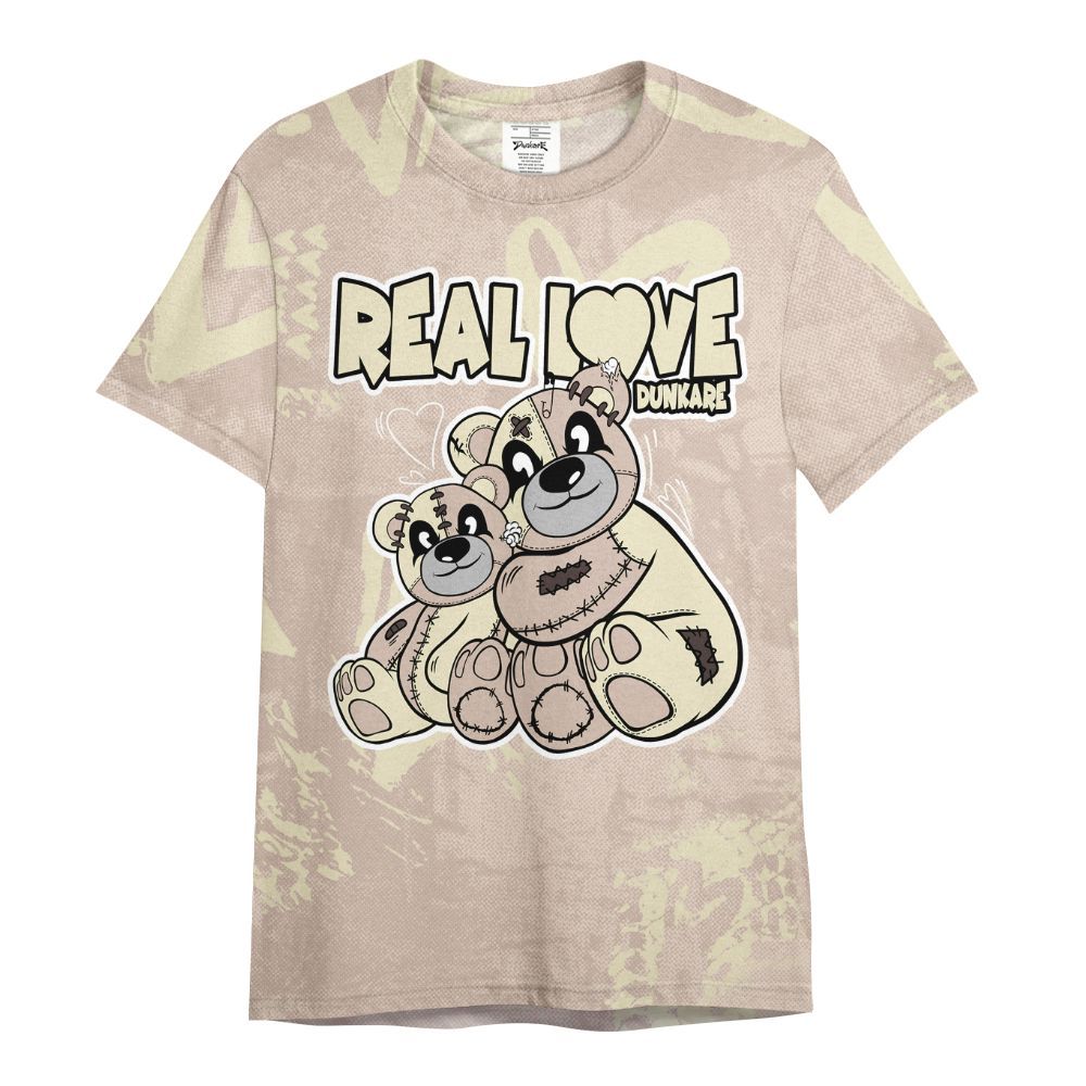 Shirt To Match A Ma Maniere X Fossil Stone 4s - Sincere Fondness Bear All Over Print
