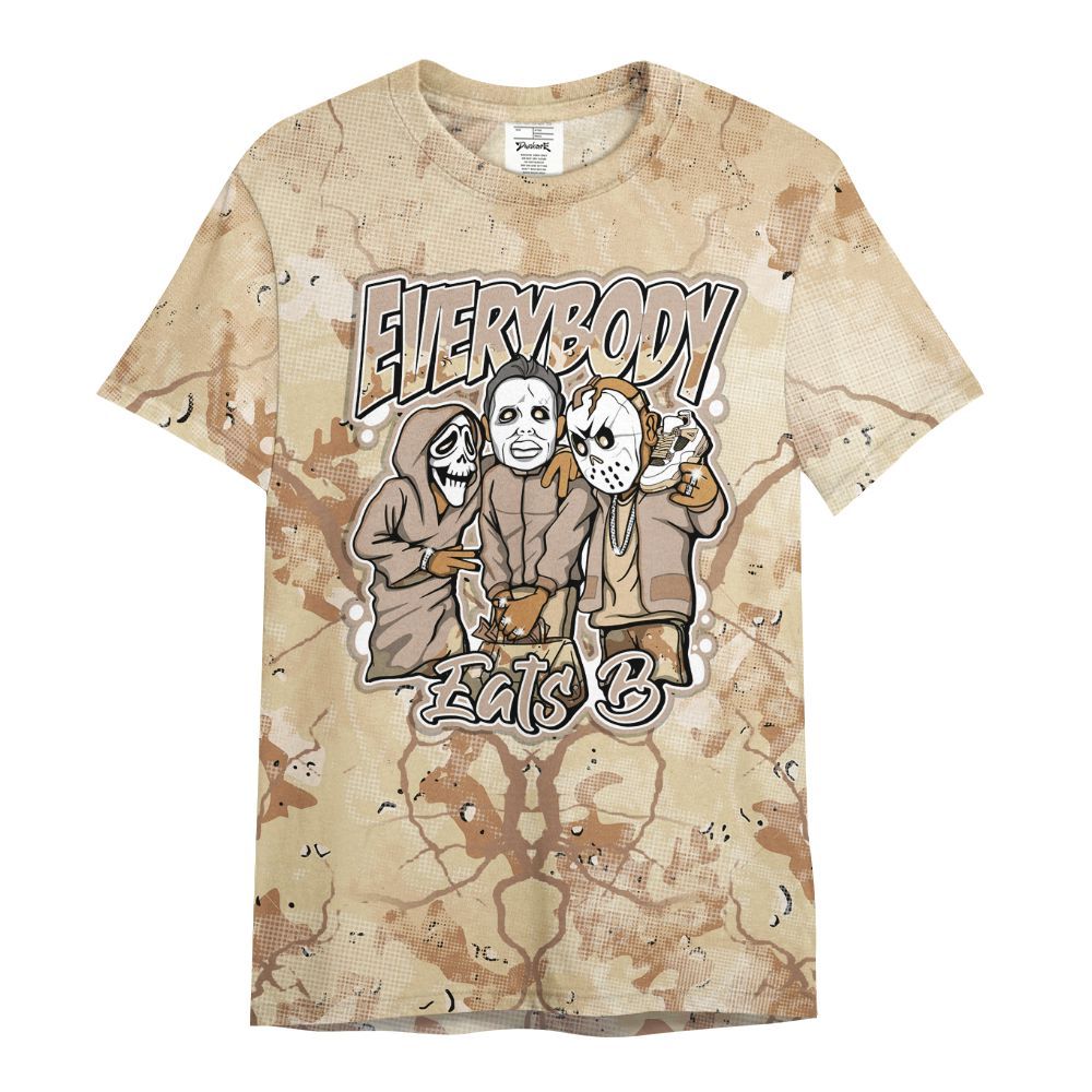 Shirt To Match Desert Camo 3s - Everybody Eatin B Graphic Halloween All Over Print