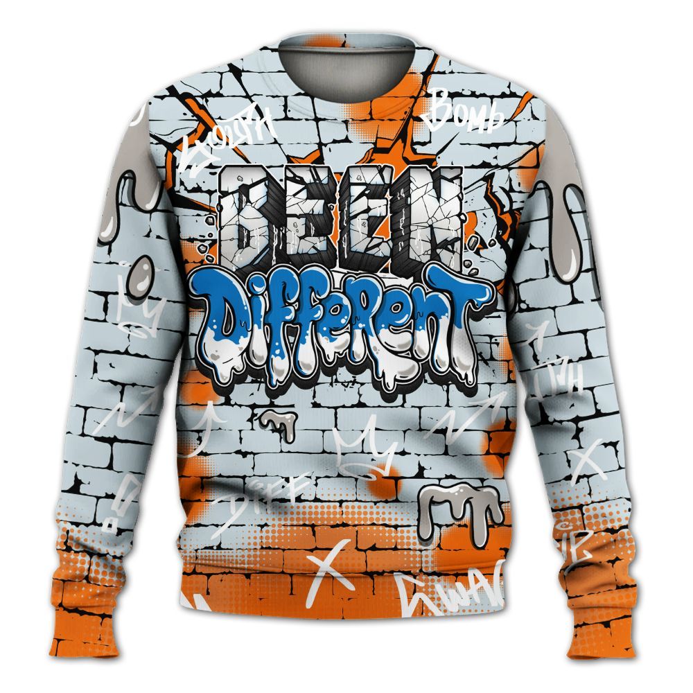 Sweatshirt To Match Retro High OG Alaska 1s - Been Different All Over Print