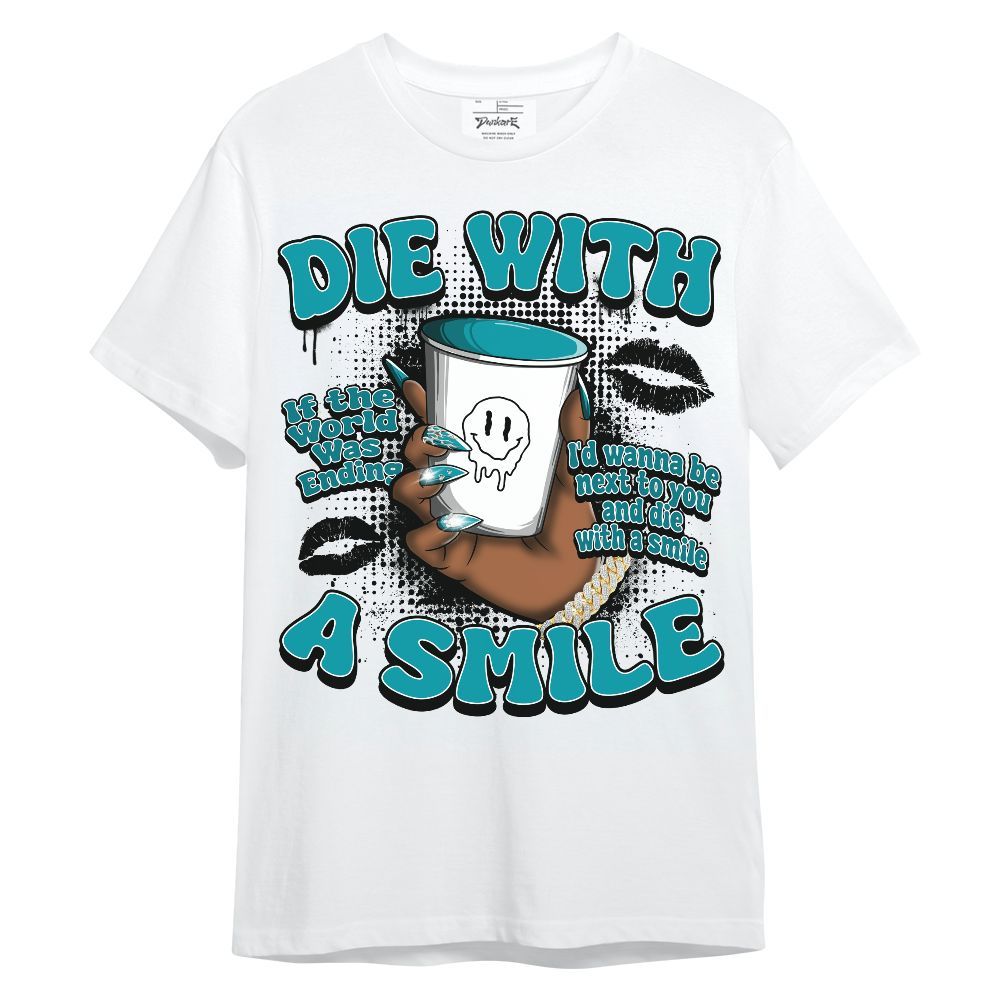 Shirt To Match Air Griffey Max Aquamarine 1s - Die With A Smile Graphic Unisex Shirt