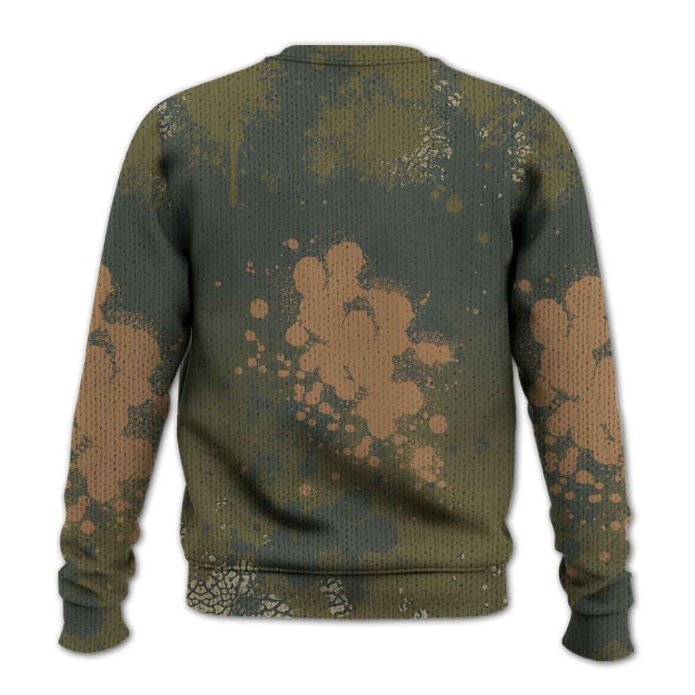 Sweater To Match Retro Family Affair 3s - God Blessed Ink Drip Graphic