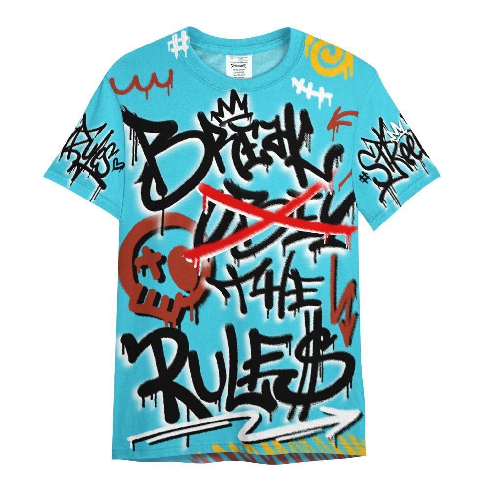Shirt To Match SB Dunk Di'Orr Greenwood - Break Rules Streetwear All Over Print