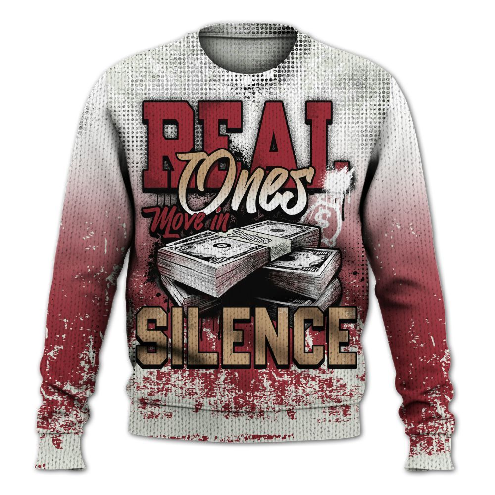 Sweater To Match Chicago 2025 40s Shirt, Move In Silence Money Street Retro Graphic