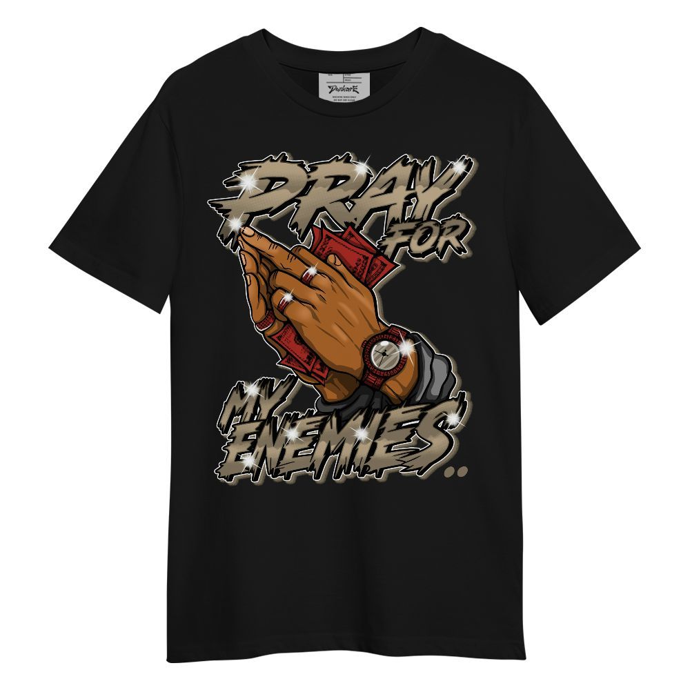 Shirt To Match Olive 9s - Prayed For Enemies Graphic Unisex Shirt