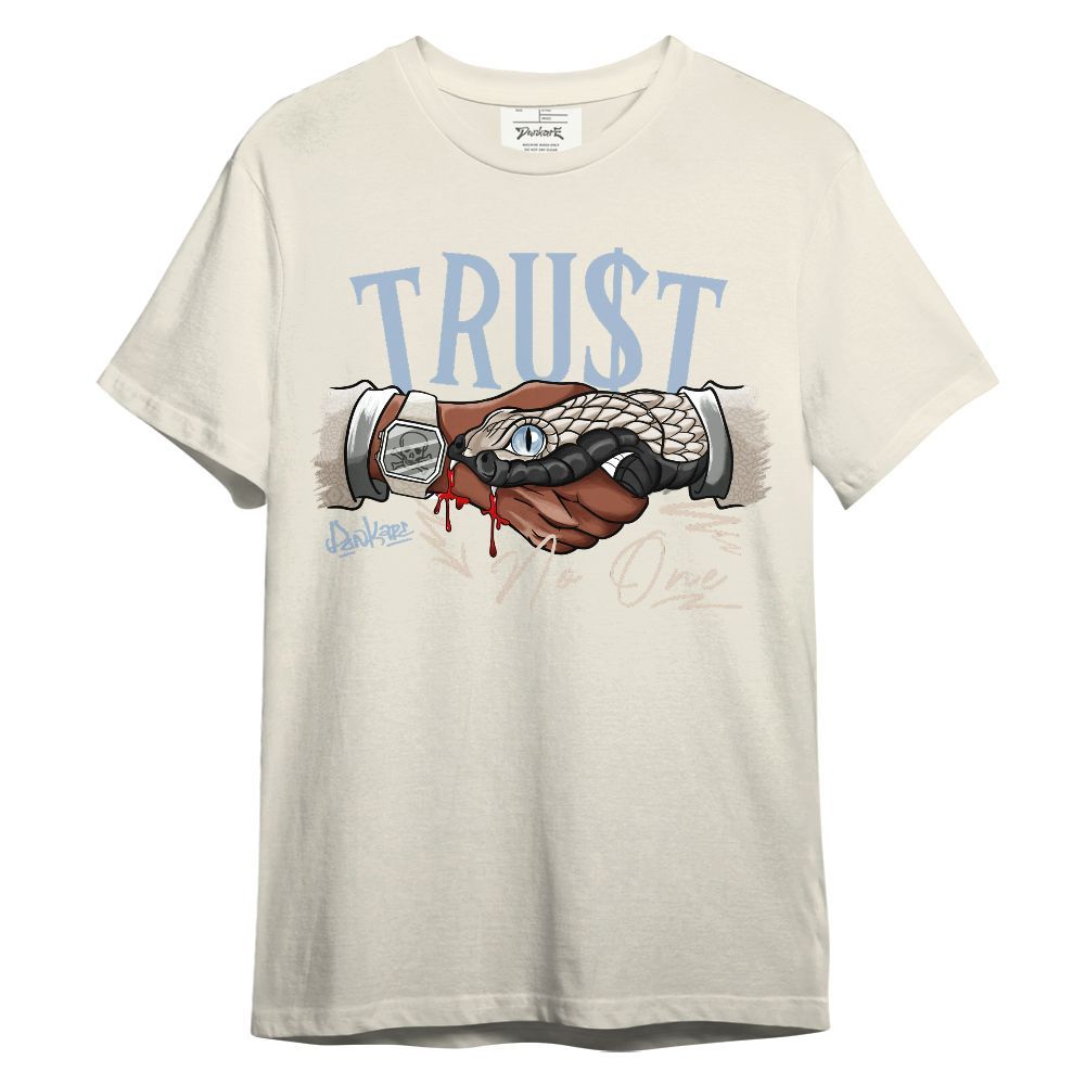 Shirt To Match Desert Sand 3s - Snake Trust No One Graphic