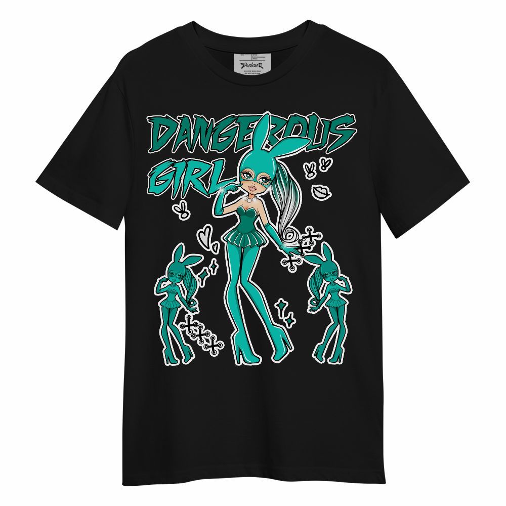 Shirt To Match Dunk Low Clear Jade - Dangerous.Girl Unisex Shirt