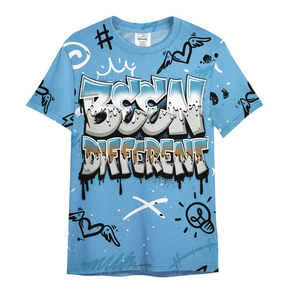 Shirt To Match SB Dunk Low University Blue - Drip Been Di2ferent All Over Print