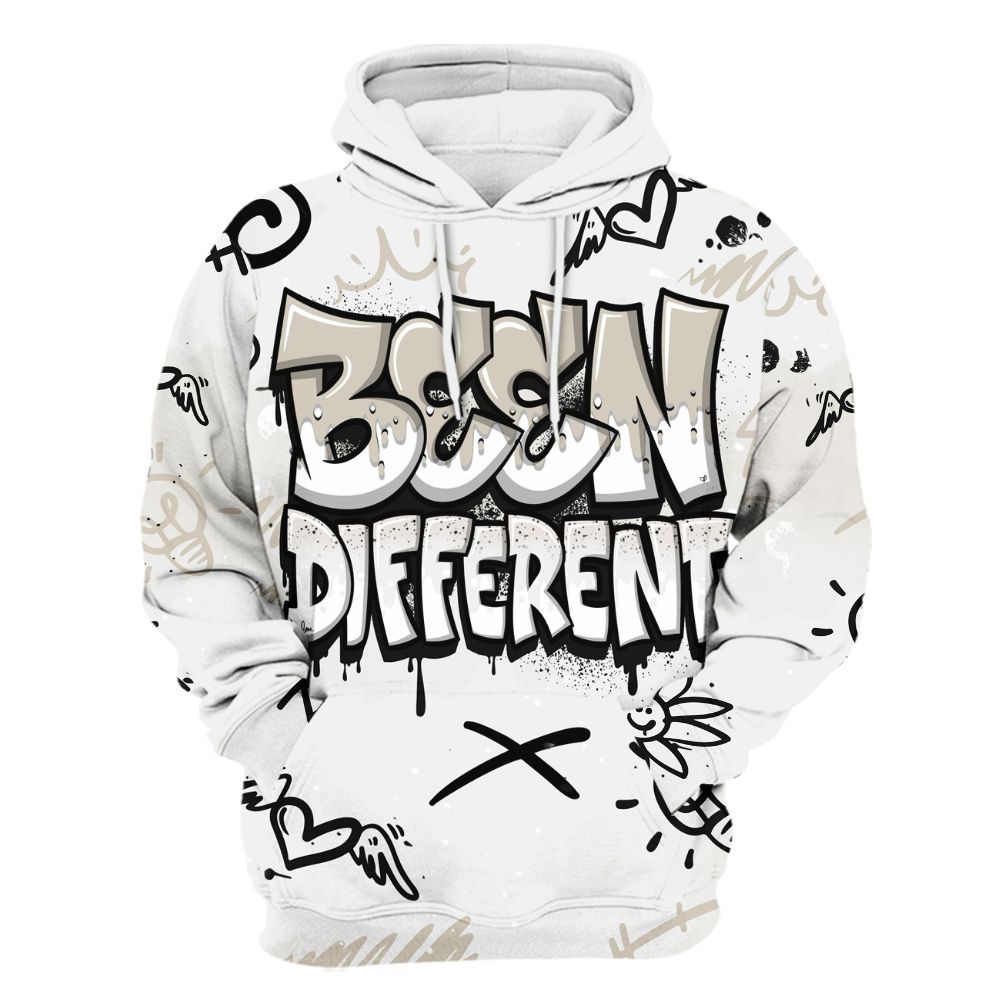 Hoodie To Match Retro Reverse Metallic 5s - Drip Been Di2ferent All Over Print