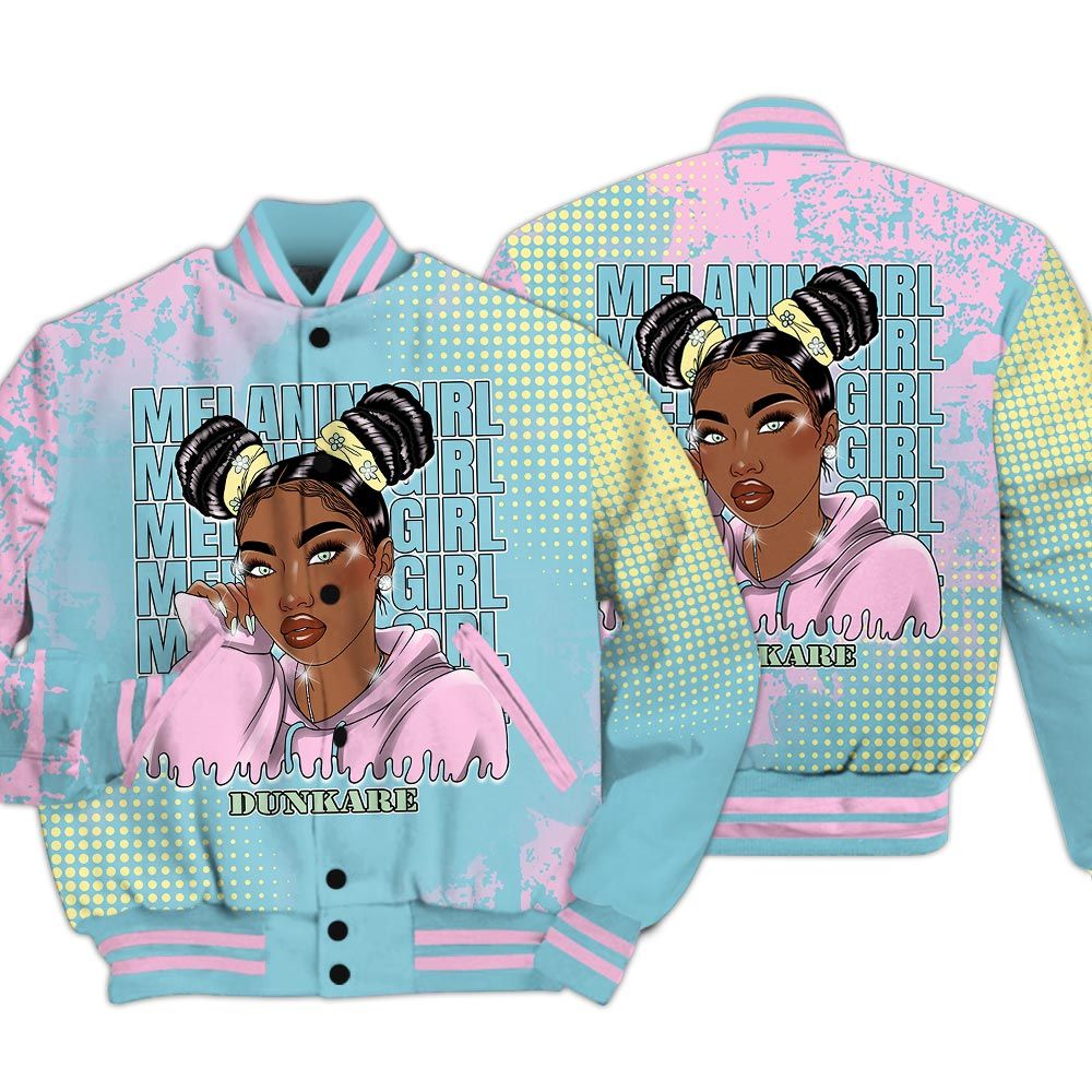 Varsity Jacket To Match SB Dunk Low Visty - Melaninn Unique Glitch Dot Varsity Jacket Unisex