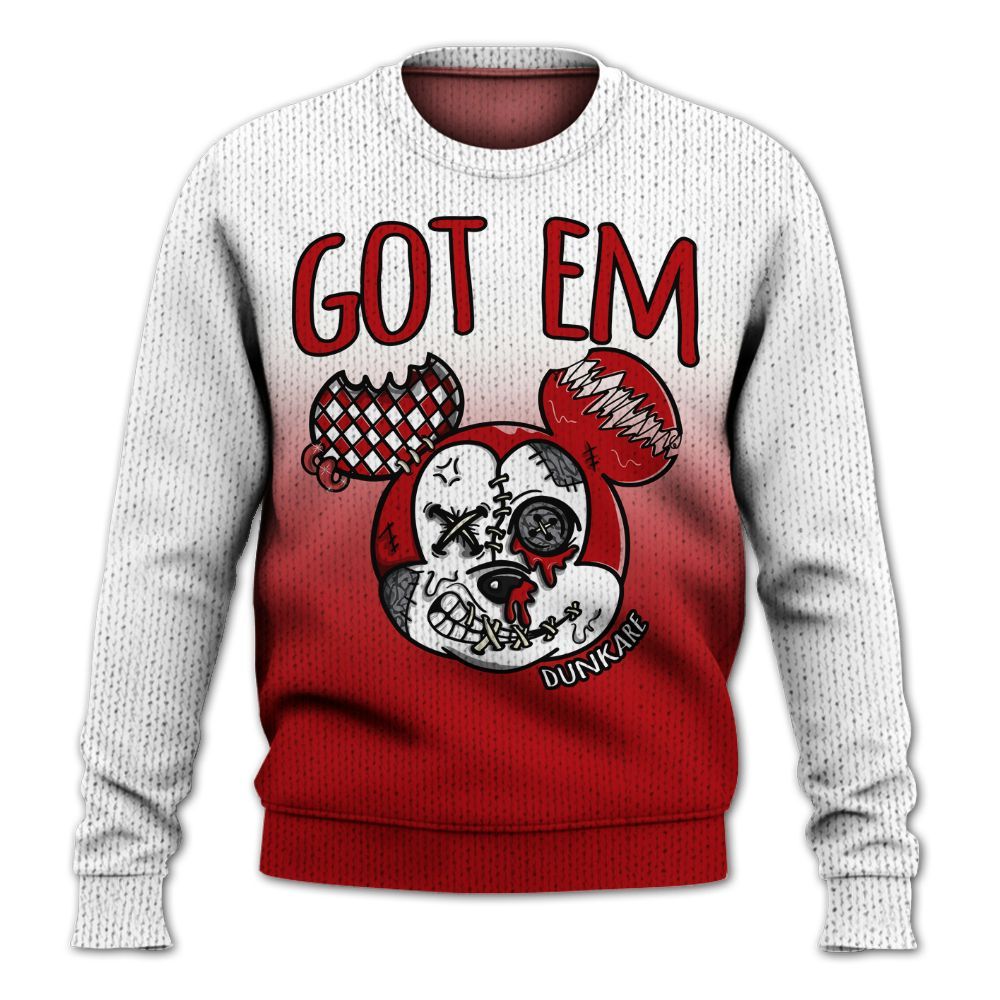 Knitted Sweater To Match Cement Grey 3s - Got Em Dripping