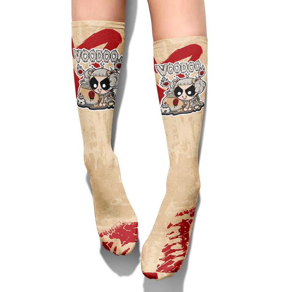 Sock To Match Dunk Low Strawberry Waffle - Voodooz