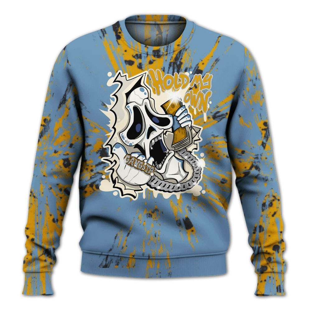 Sweatshirt To Match High OG First In Flight 1s - Hold My Own Graphic Halloween All Over Print