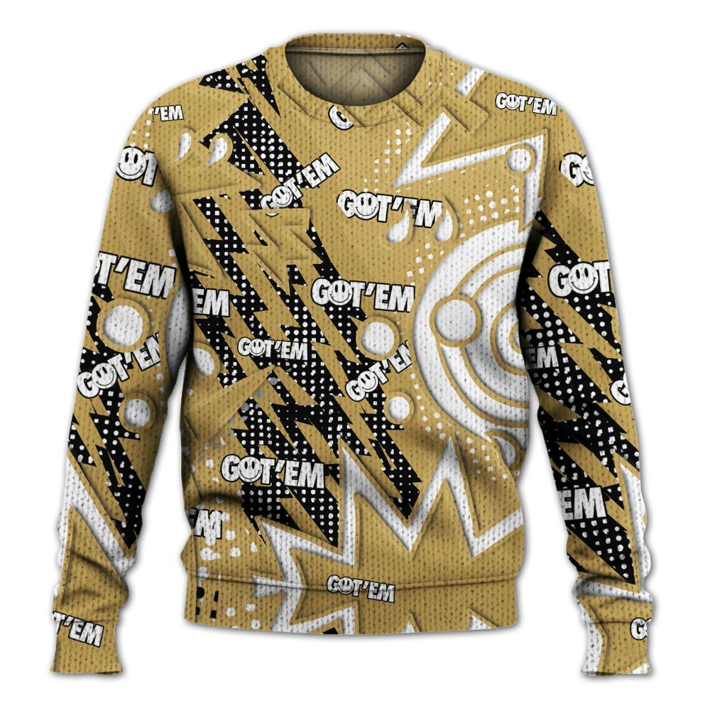 Knitted Sweater To Match Craft Paris 6s - Retro Vintage 90s