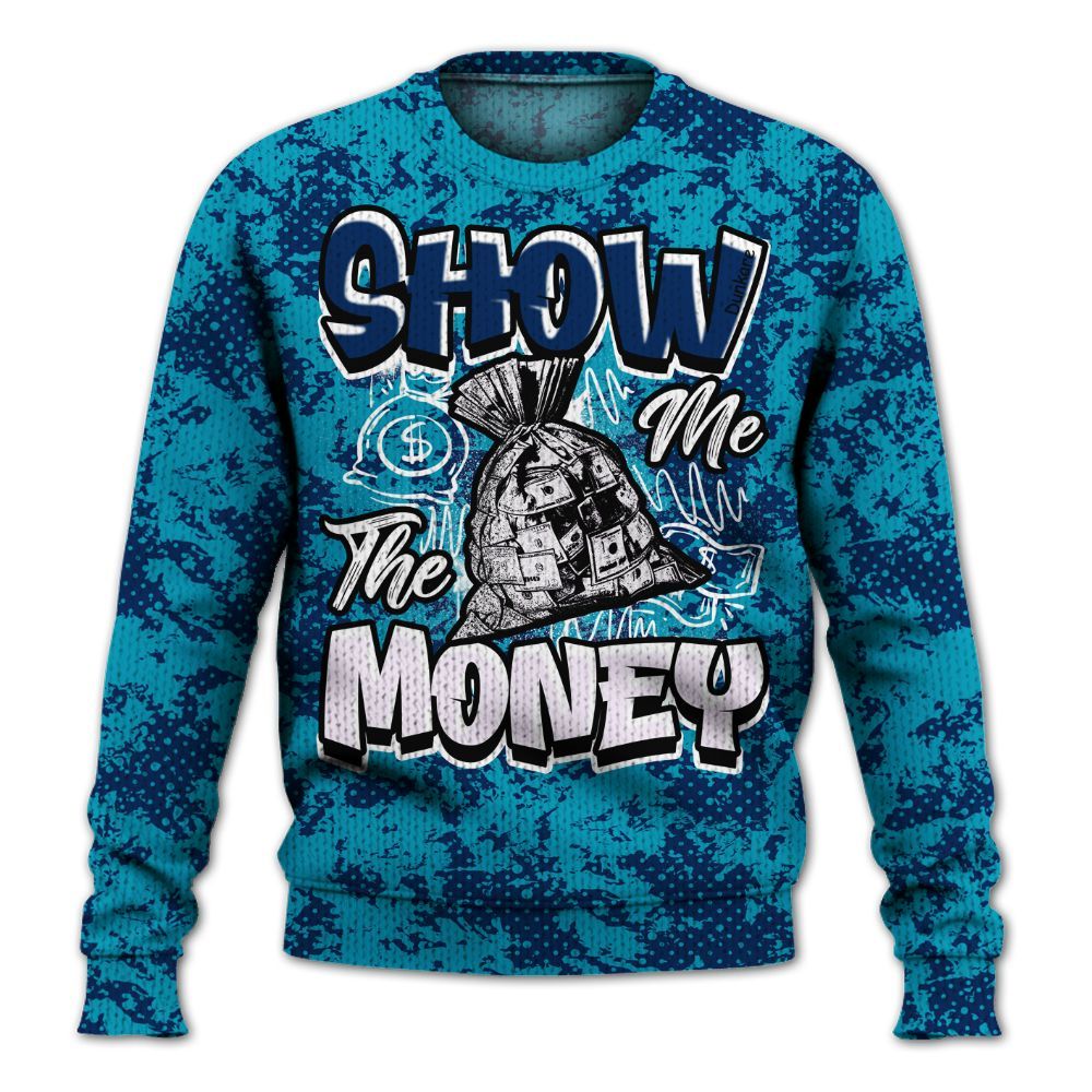 Knitted Sweater To Match Kobe 5 X-Ray - Show Me The Money Retro