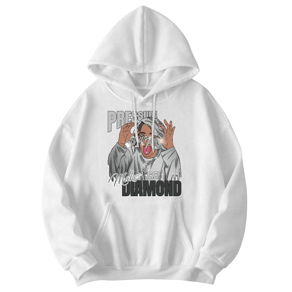 Sweatshirt To Match Metallic Silver 14s - Pressures Makes Sweatshirt To Match Graphic