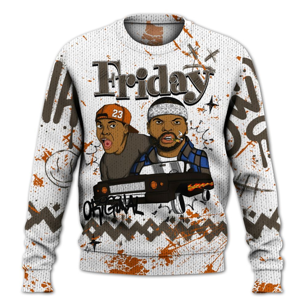 Knitted Sweater To Match Palermo GS League - Friday Sneaker Crayon