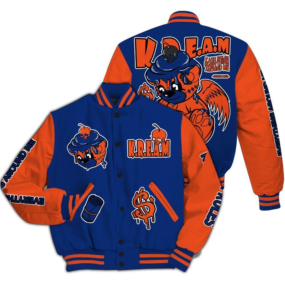 Varsity Jacket To Match Suede GS League - Loot Bear All Over Print