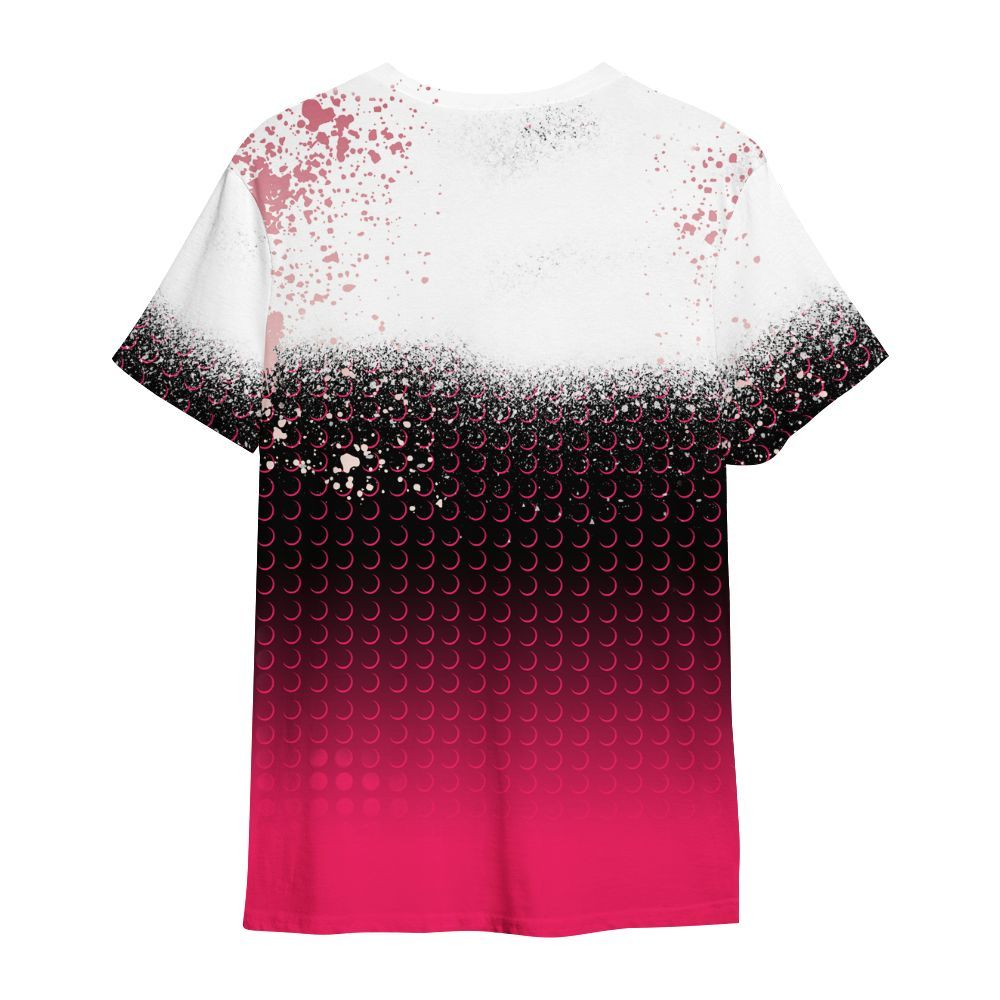 Shirt To Match A'One Hyper Pink Shirt, Halftone Time Is Money All Over Print