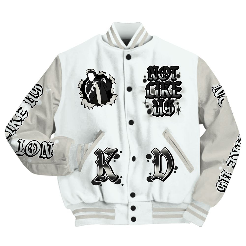 Varsity Jacket To Match Air Max 1 Jacquemus White - None Like Us Graphic All Over Print