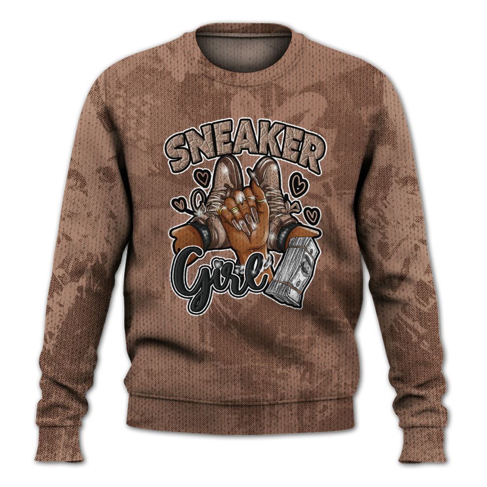 Knitted Sweater To Match KD 4 Christmas - Sneakerz Girlz Heart Grunge