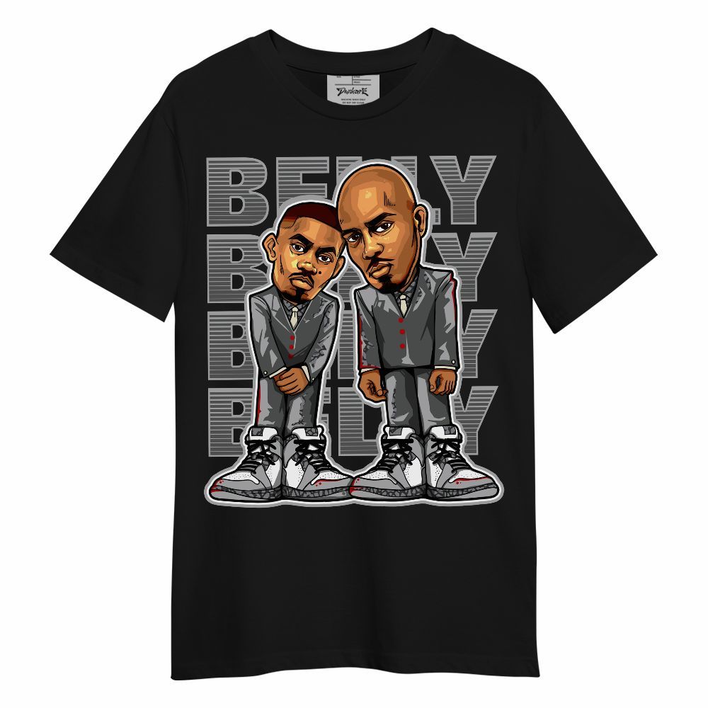 Shirt To Match Cement Grey 3s - Belly Sneakers Graphic Unisex Shirt