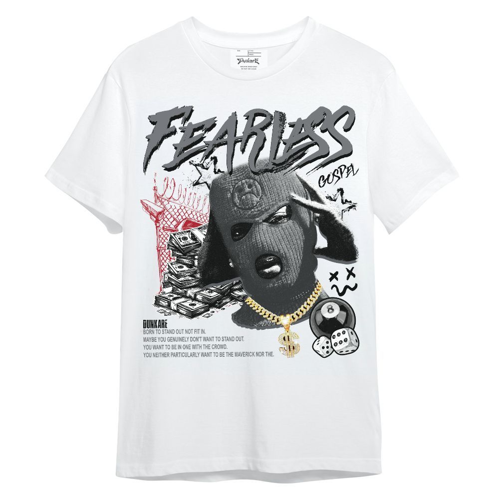 Shirt To Match Retro Fire Red 9s - Fearless Gospel Streetwear Money Unisex Shirt